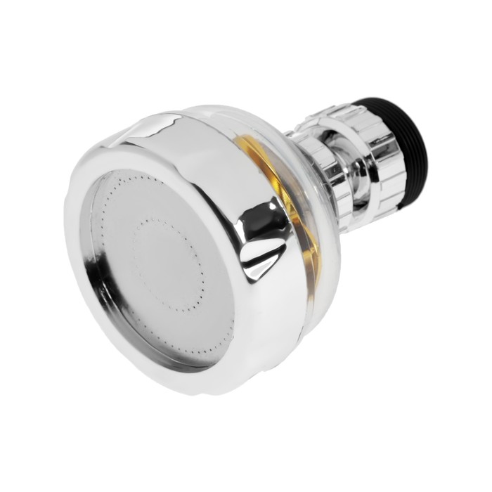 

Аэратор ZEIN Z3632-3, поворотный, на шарнире, с желтым вентилятором, хром/прозрачный