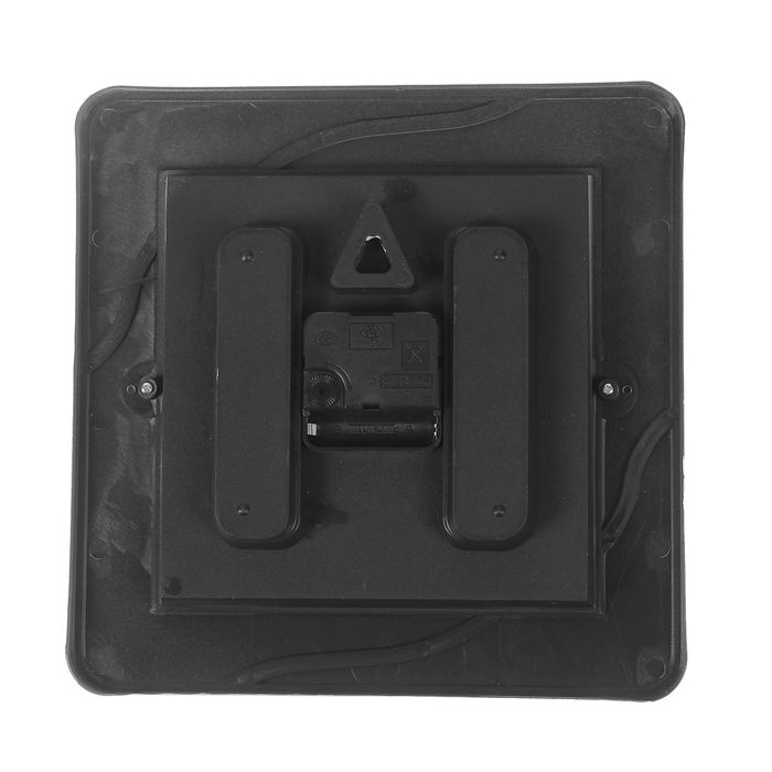 Часы настенные "Пионы", квадратные с закруглёнными краями, 26 × 26 см, микс