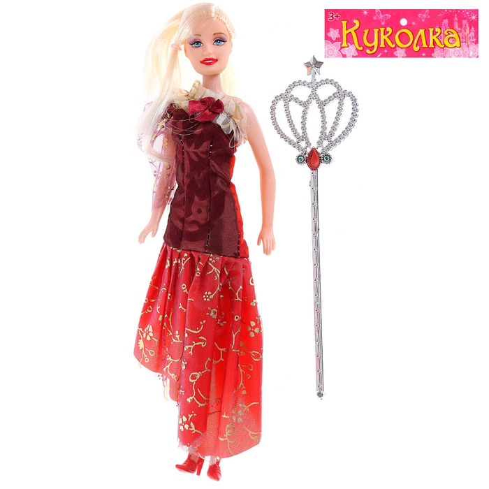 Кукла модель "Принцесса" с аксессуарами, МИКС