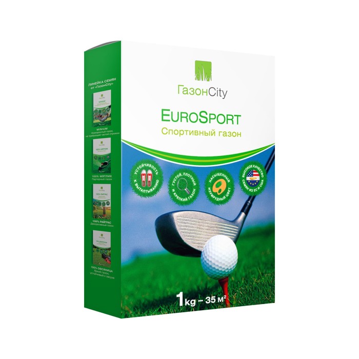 

Семена газона ГазонCity Еurosport, 1 кг