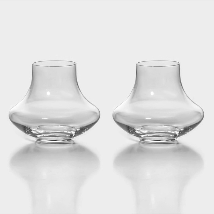 Набор стеклянных стаканов для коньяка Bohemia Crystal, 280 мл, 2 шт подарочный набор стаканов для коньяка стандарт мчс