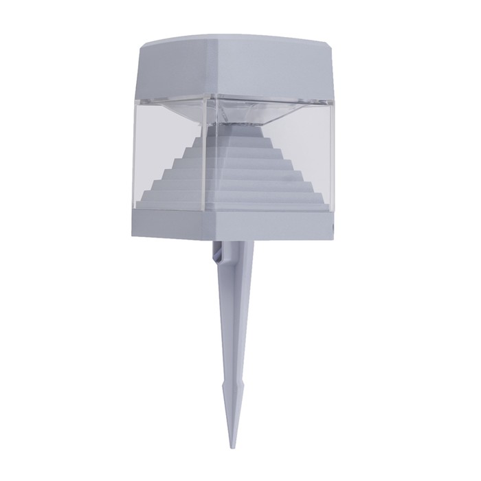 Светильник ландшафтный Fumagalli, IP55, GX53, 3 Вт, 126х126х175 мм, цвет серый fumagalli ландшафтный светодиодный светильник ceci 90 1f1 000 lyu1l