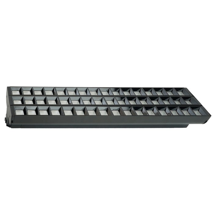 

Светильник трековый однофазный на шинопровод Feron AL124, IP40, LED, 3х30 Вт, 547х103х75 мм, цвет чёрный