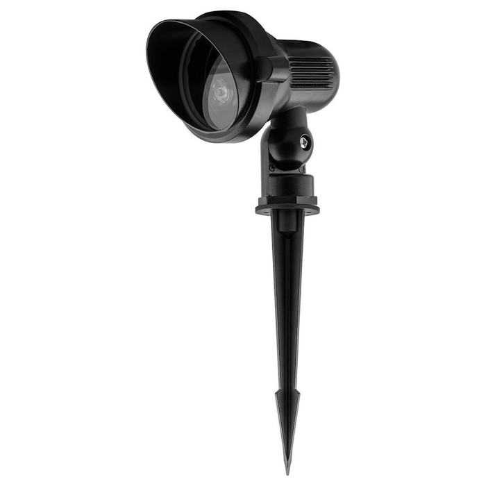 Светильник тротуарный Feron SP2704, IP65, LED, 3 Вт, 85х85х200 мм, цвет чёрный цена и фото