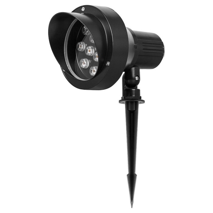 Светильник тротуарный Feron SP2706, IP65, LED, 12 Вт, 160х160х450 мм, цвет чёрный цена и фото