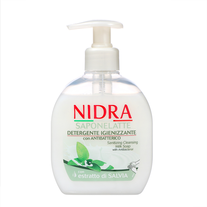 Жидкое мыло-молочко Nidra очищающее Антибактериальное, 300 мл