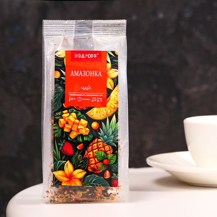 Чай ароматизированный Амазонка, 50 г чай ароматизированный байкал 50 г