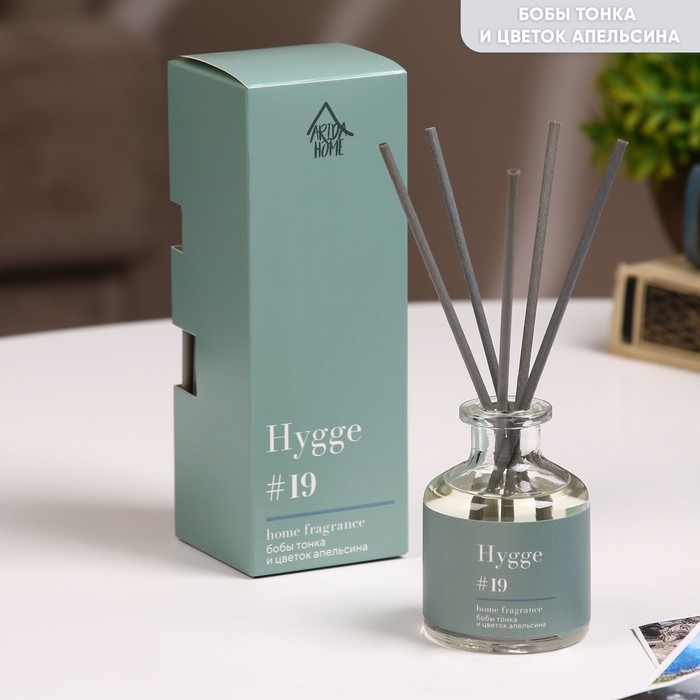

Диффузор ароматический Hygge #19 Бобы тонка и цветок апельсина 50 мл
