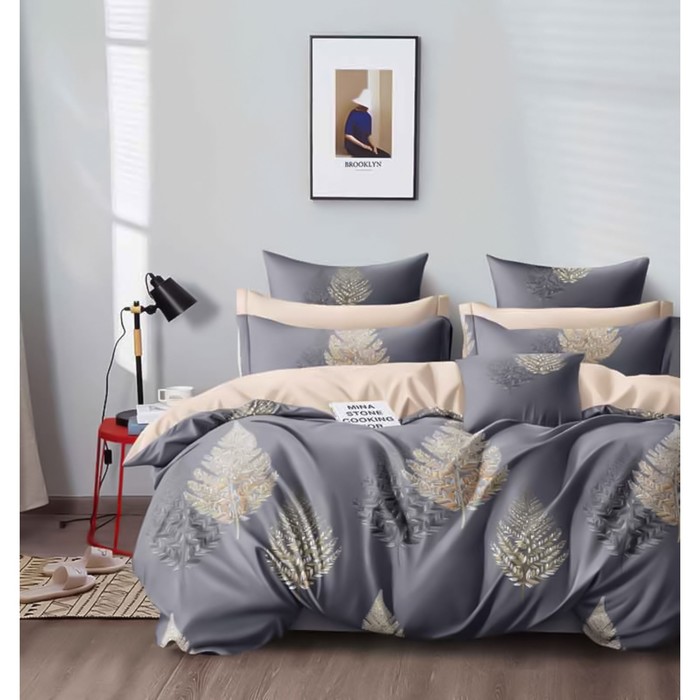 

Постельное бельё 1.5 сп, размер 150х215 см, 150х215 см, 70x70 см - 2 шт