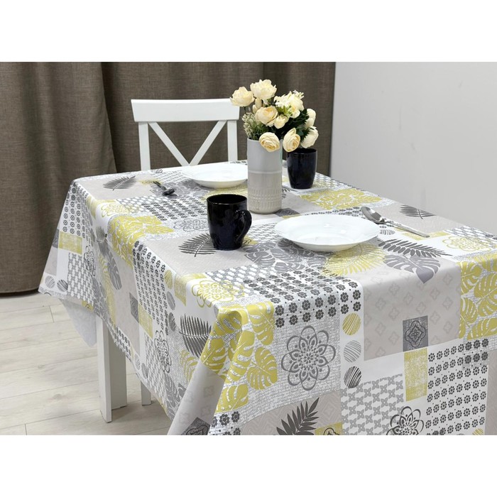 

Клеёнка «Прима» Joy Home, 140 см, 20 м, толщина 0,17 мм, серый