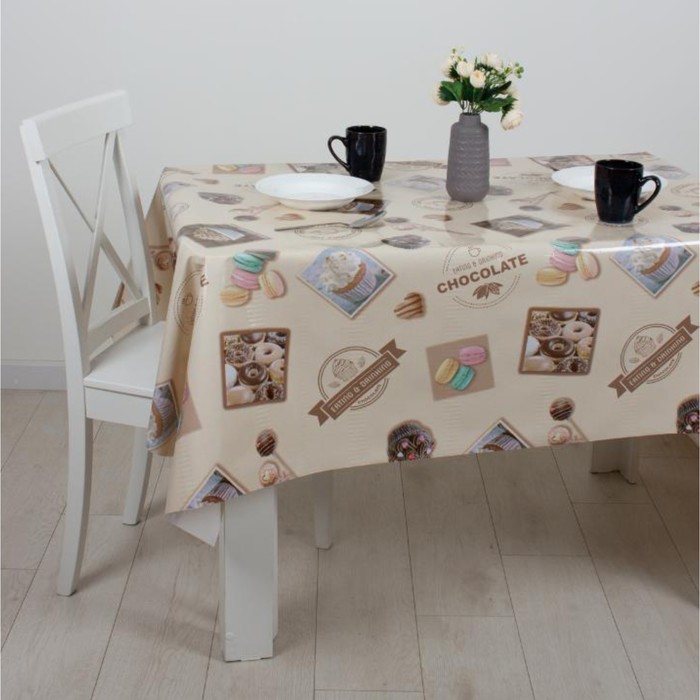 

Клеёнка «Шоколадный десерт» Joy Home, 140 см, 20 м