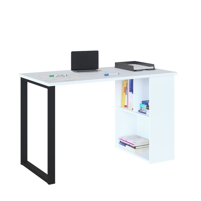 Стол письменный «СПм-201», 1200×600×750 мм, цвет белый стол письменный спм 19 1200 × 600 × 744 мм цвет белый