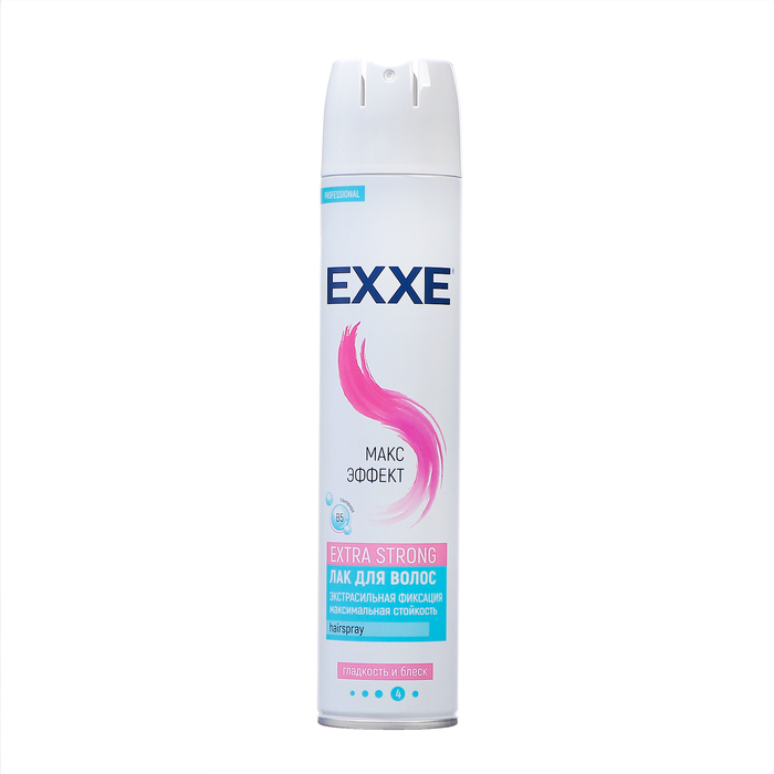 комплект 5 штук лак exxe extra strong экстрасильная фиксация 300 мл Лак для волос EXXE EXTRA STRONG экстрасильная фиксация, 300 мл