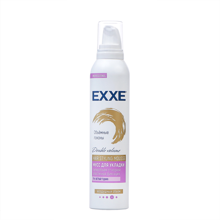 Мусс для укладки волос EXXE «Объёмные локоны», 250 мл
