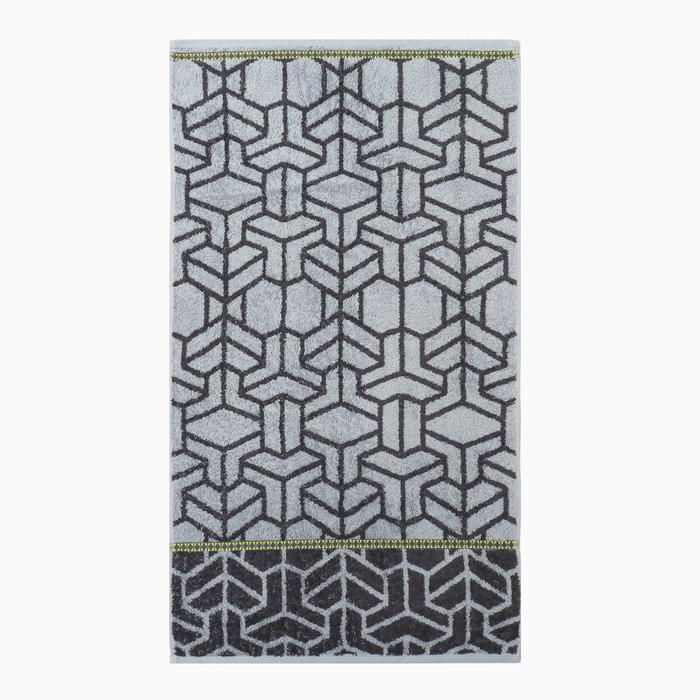 Полотенце махровое Nodo, 50Х90см, цвет серый, 460г/м, хлопок
