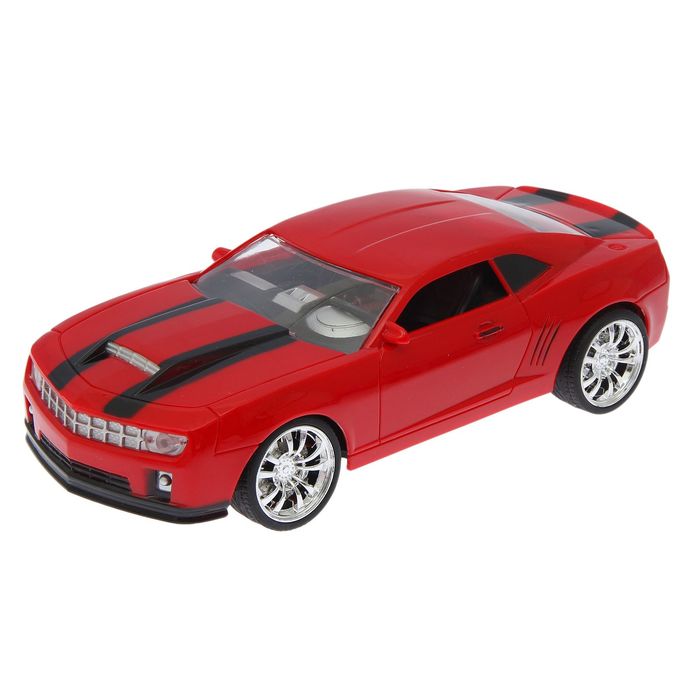 Машина радиоуправляемая "Тачка", работает от батареек, цвета МИКС