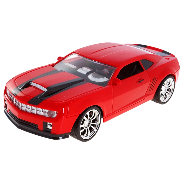 Машина радиоуправляемая "Тачка", работает от батареек, цвета МИКС