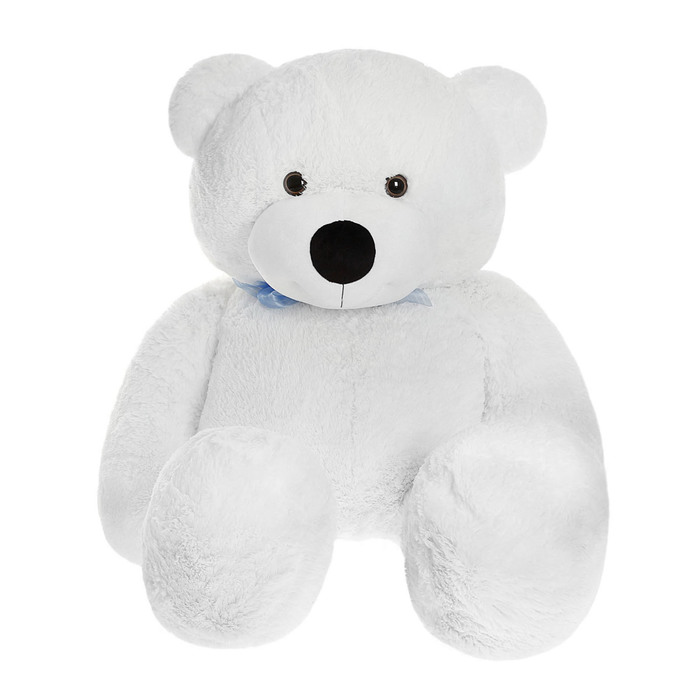 Мягкая игрушка "Медведь Мишутка", цвет белый