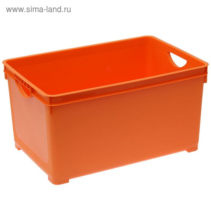 Ящик для хранения 48 л, 55,7×36,9×28,6 см, цвет МИКС