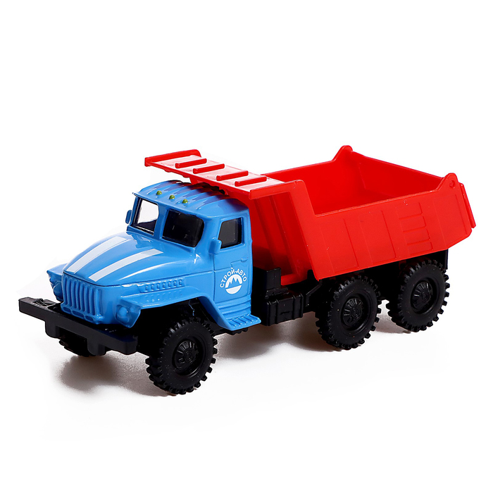 Грузовик металлический «УРАЛ. Самосвал», инерция, цвет МИКС, в пакете грузовик металлический самосвал инерция с элементами из пластика цвет синий