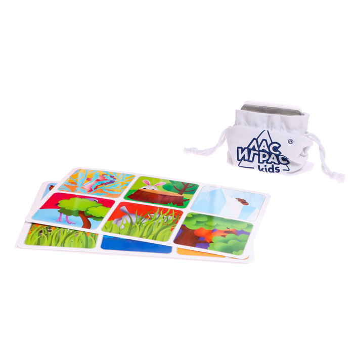 

Развивающая игра IQ-лото «Найди зверушку», 2 игрока, 3+