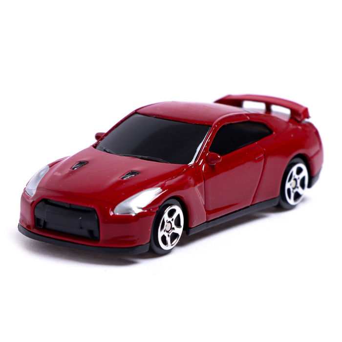 

Машина металлическая NISSAN GT-R (R35), 1:64, цвет МИКС