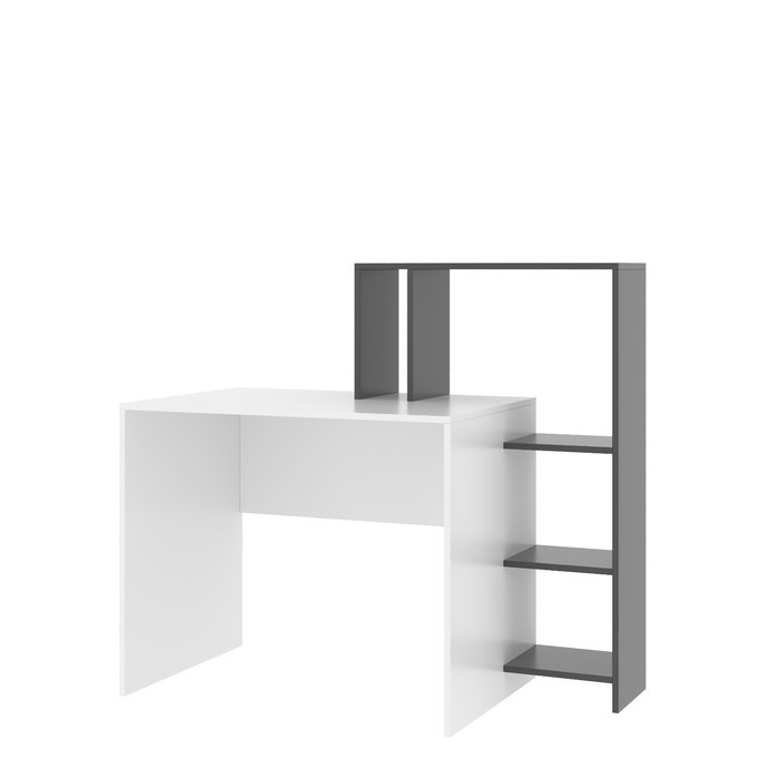 Стол Парус 800х500х550 Белый Графит 2999₽