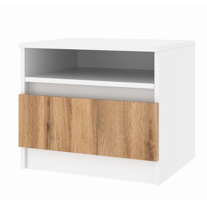 Тумба прикроватная Парус 500х400х430 Белый Вотан 2690₽