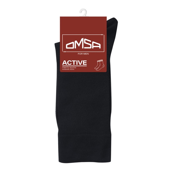 

Носки мужские летние OMSA ACTIVE, размер 42-44, цвет nero