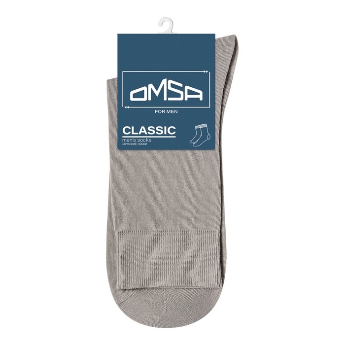 

Носки мужские OMSA CLASSIC, размер 39-41, цвет grigio chiaro