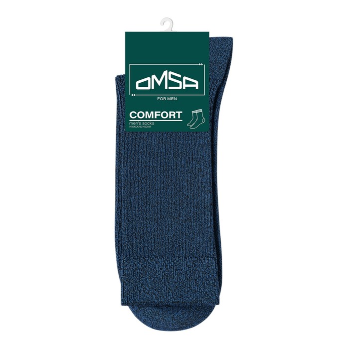 

Носки мужские OMSA COMFORT, размер 39-41, цвет blu melange