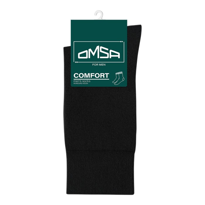 Носки мужские OMSA COMFORT, размер 45-47, цвет nero носки omsa nero 45 47