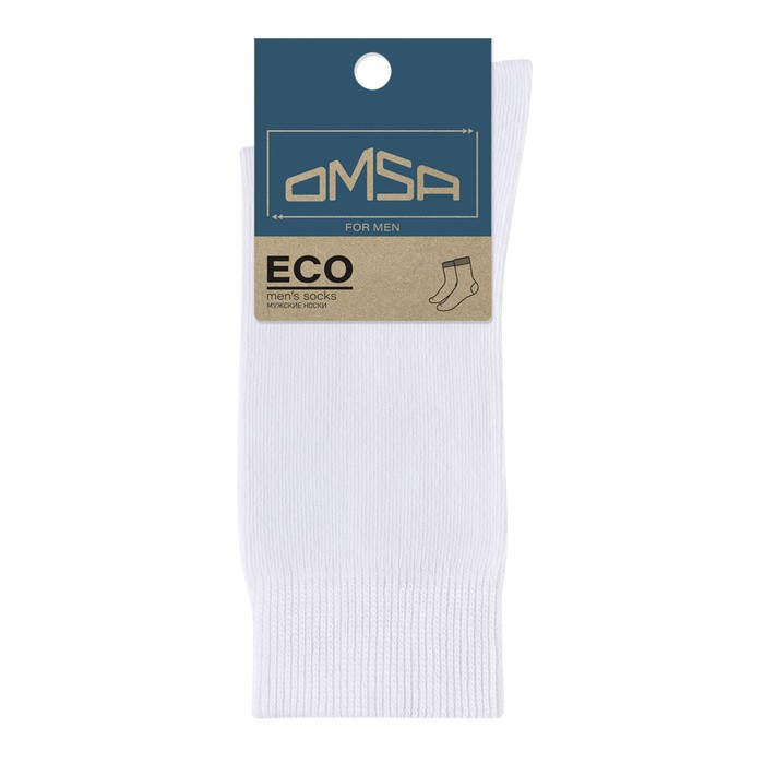 Носки мужские OMSA ECO, размер 39-41, цвет bianco