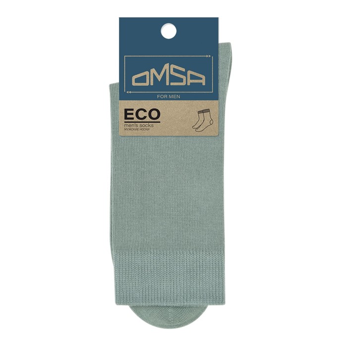 Носки мужские OMSA ECO, размер 39-41, цвет acquamarina