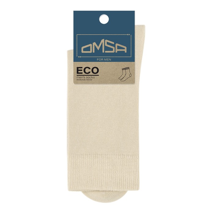 Носки мужские OMSA ECO, размер 39-41, цвет latte