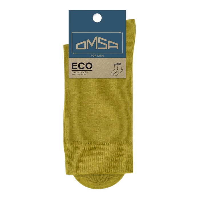 Носки мужские OMSA ECO, размер 39-41, цвет oliva