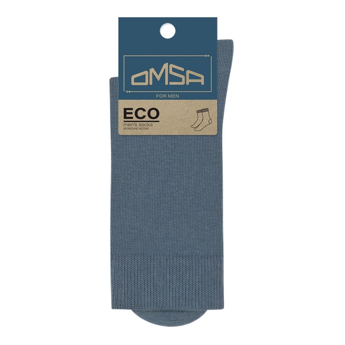 цена Носки мужские OMSA ECO, размер 42-44, цвет jeans