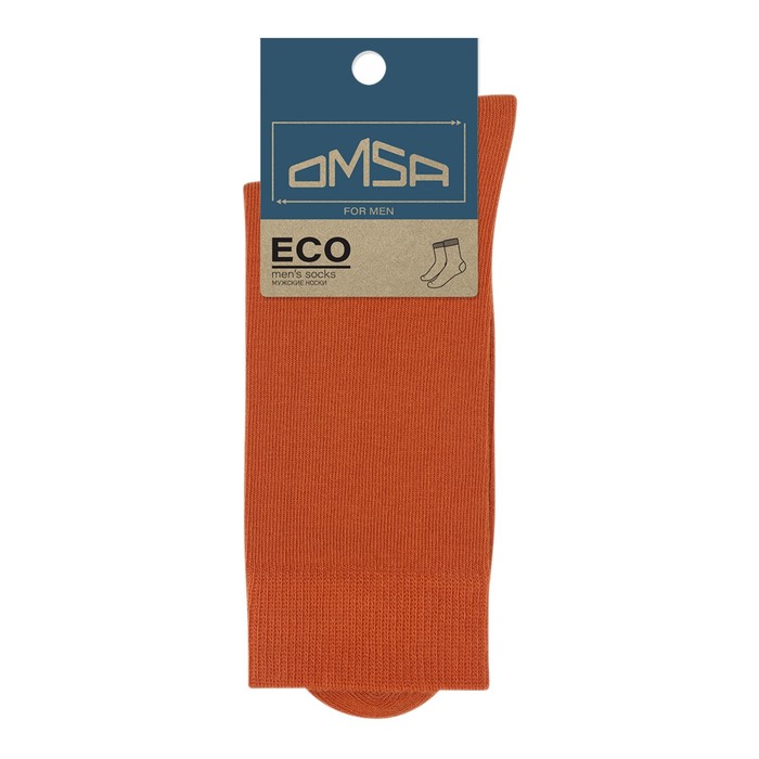 

Носки мужские OMSA ECO, размер 45-47, цвет orange