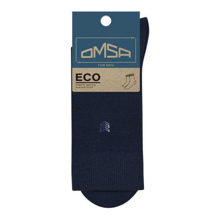 Носки мужские OMSA ECO, размер 39-41, цвет blu