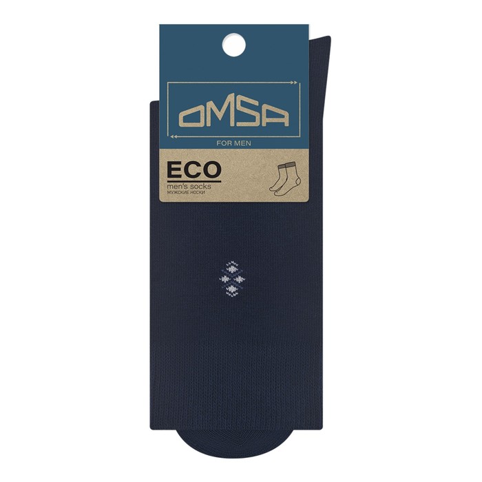 Носки мужские OMSA ECO, размер 39-41, цвет blu