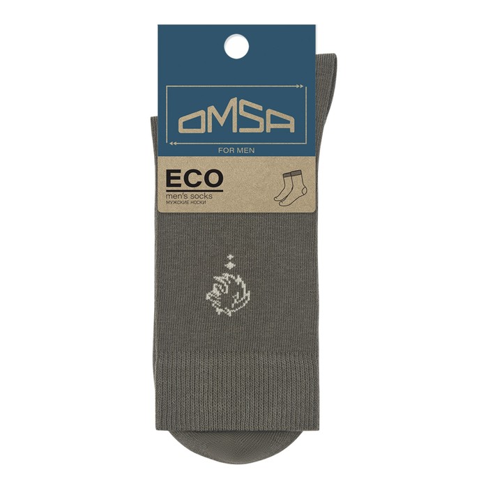 Носки мужские OMSA ECO, размер 39-41, цвет militari