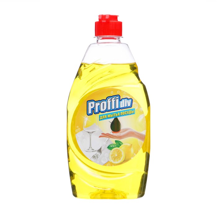 Средство для мытья посуды Proffidiv, лимон, 450 мл средство для мытья посуды капля vox лимон 450 мл