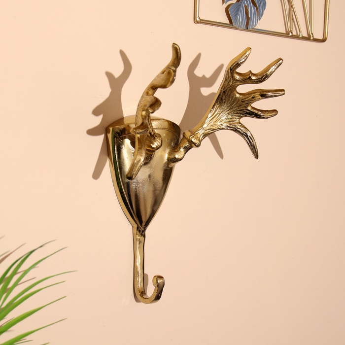 Крючок Рога алюминий 14х22х31 см 2190₽