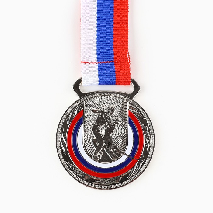 Медаль тематическая 192 «Танцы», серебро, d = 5 см медаль тематическая плавание серебро d3 5 см