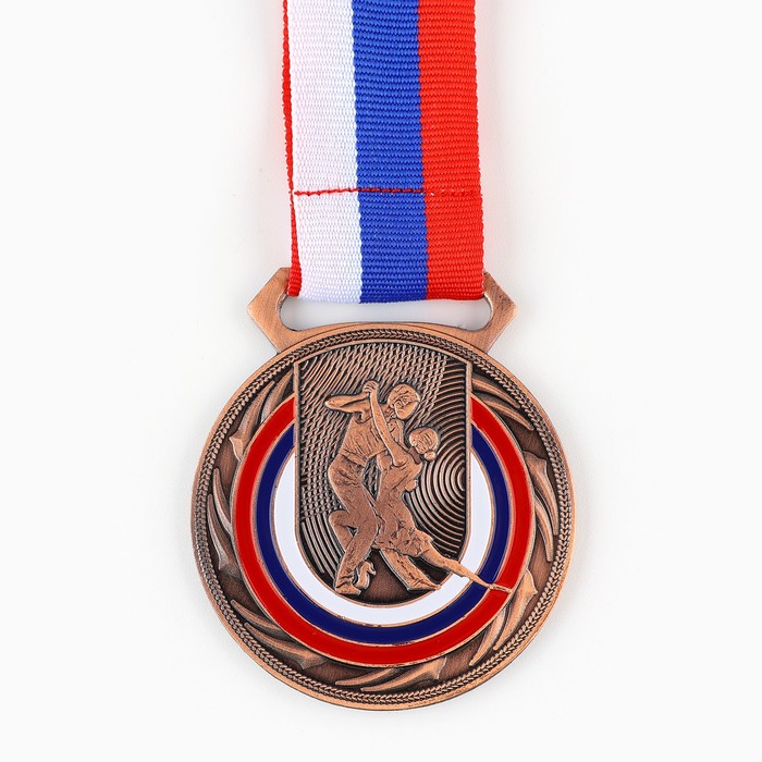 Медаль тематическая 192 «Танцы», бронза, d = 5 см медаль тематическая футбол бронза d 5 см