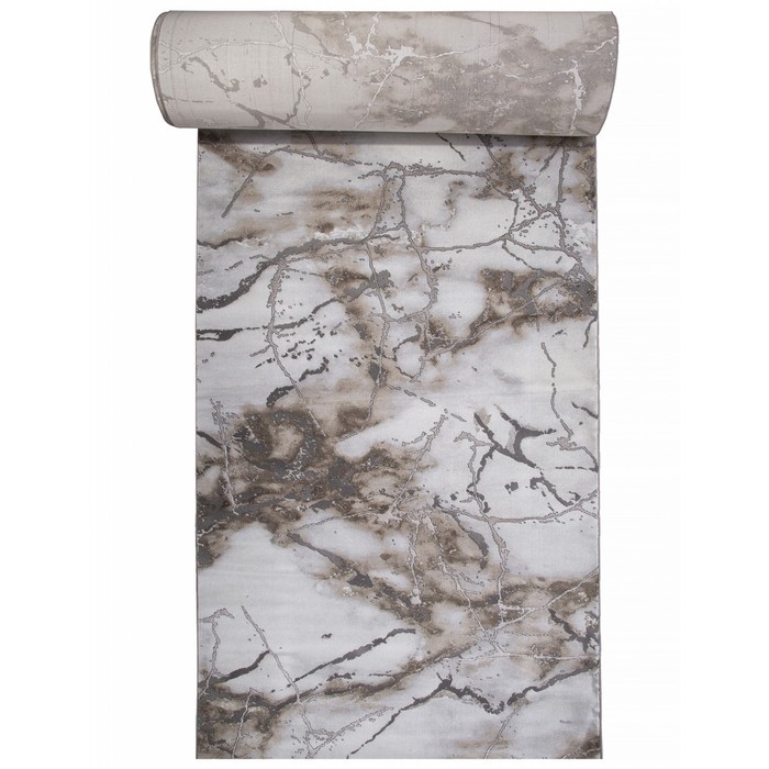 Ковровая дорожка Merinos Graff, размер 200x2500 см, цвет gray-beige ковровая дорожка merinos miranda размер 200x2500 см цвет beige