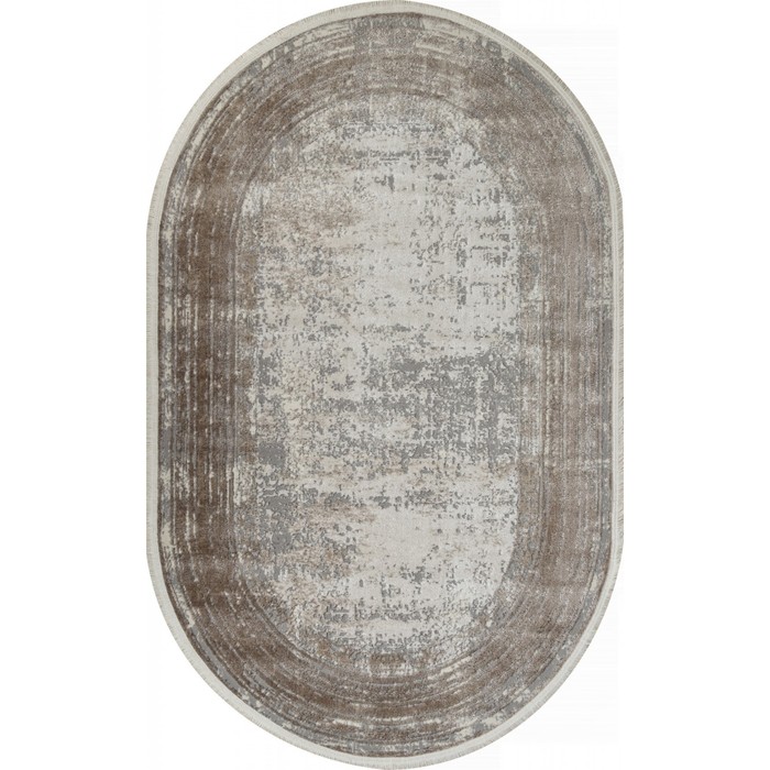 

Ковёр овальный Kardelen Marmaris, размер 192x290 см, цвет gry/d.beige