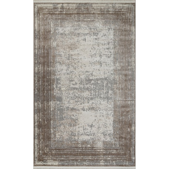 Ковёр прямоугольный Kardelen Marmaris, размер 192x400 см, цвет gry/d.beige