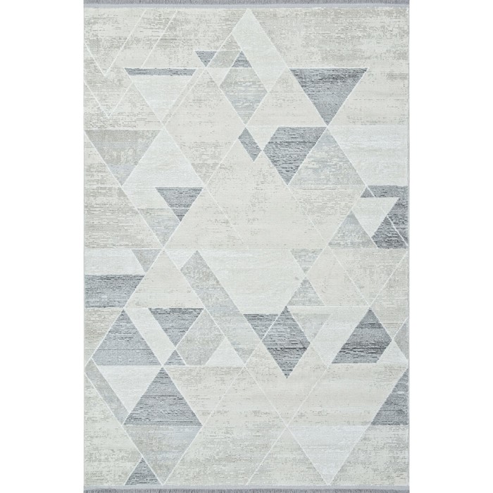 

Ковёр прямоугольный Durkar Rubi, размер 200x400 см, цвет cream/grey