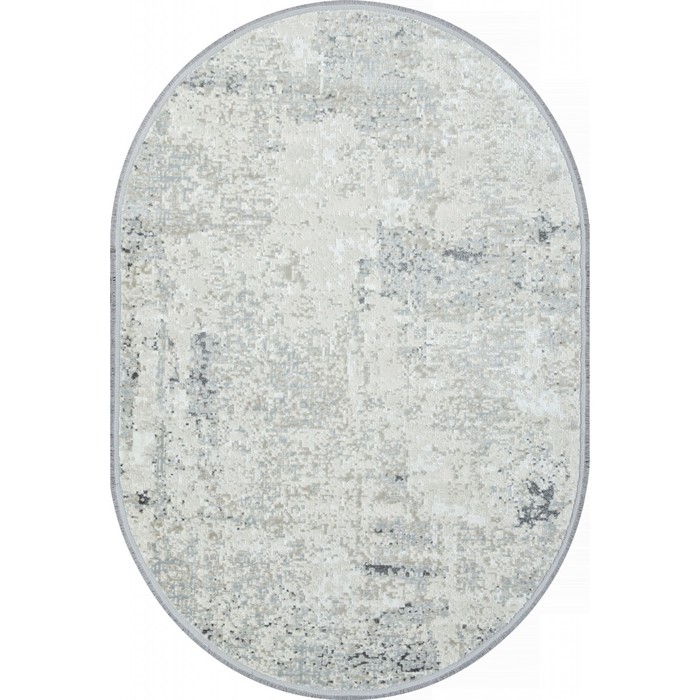 

Ковёр овальный Durkar Rubi, размер 80x150 см, цвет cream/l.grey